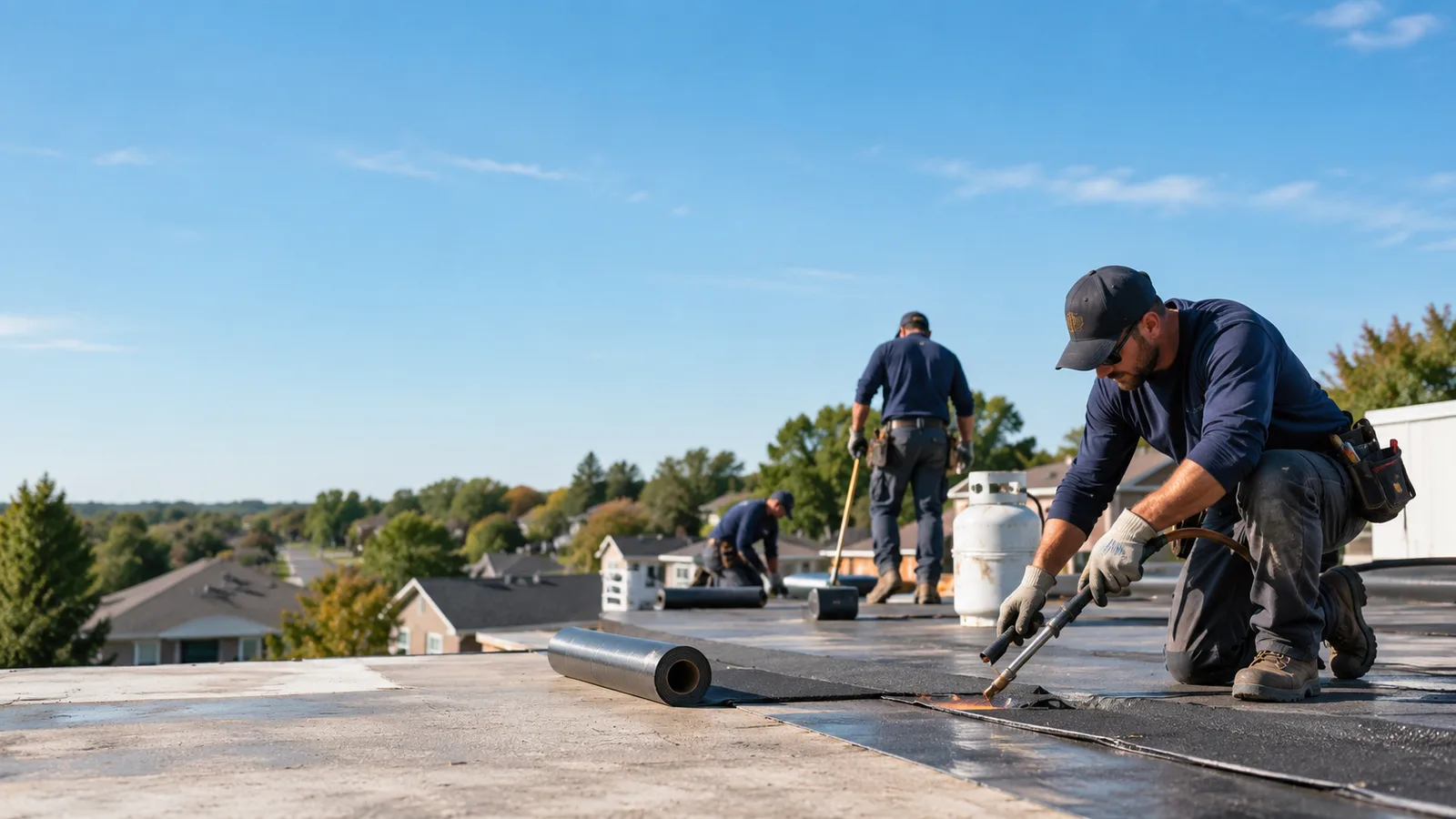 Flat Roof Leak Repair providers in Springbrook, IA